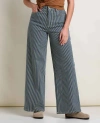 Toad And Co Balsam Wide Leg Pants In Blue
