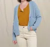 Toad And Co Bianca Cardigan In Blue In Blue