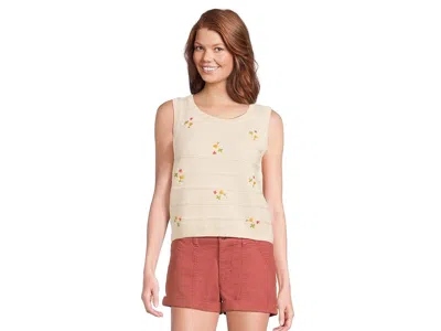 Toad And Co Bianca Crew Tank Top Embroidered