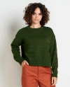 Toad And Co Toad & Co Bianca Ii Crew Sweater In Green