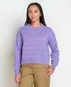 Toad And Co Toad & Co Bianca Ii Crew Sweater In Purple