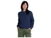 Toad And Co Bianca Shaker Crew Sweater In Blue