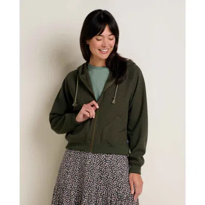 Toad And Co Toad & Co Bitterroot Long Sleeve Hoodie In Green