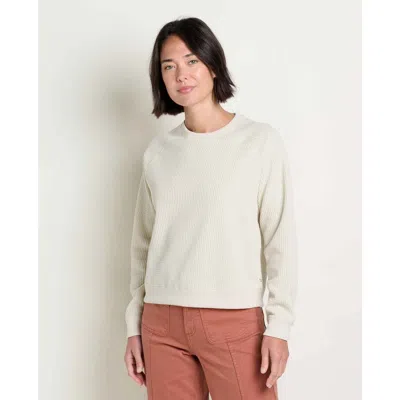 Toad And Co Bitterroot Long Sleeve Pullover In White
