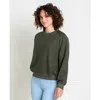 Toad And Co Toad & Co Bitterroot Long Sleeve Pullover In Green
