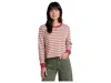 Toad And Co Boundless Jersey Long Sleeve T-shirts In Multi