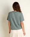 Toad And Co Boundless Jersey Short Sleeve Crew In Multi