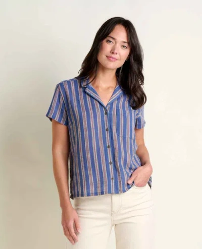 Toad And Co Toad & Co Camp Cove Shirt In Blue