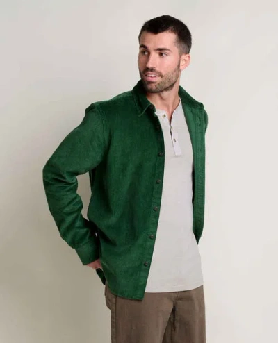 Toad And Co Cascadia Long Sleeve Shirt In Green