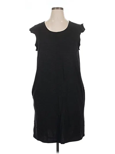 Pre-owned Toad And Co Casual Dress In Black
