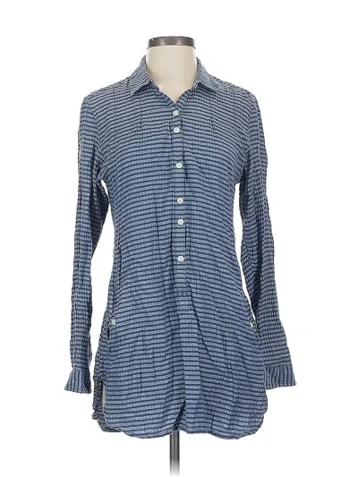 Pre-owned Toad And Co Casual Dress In Blue