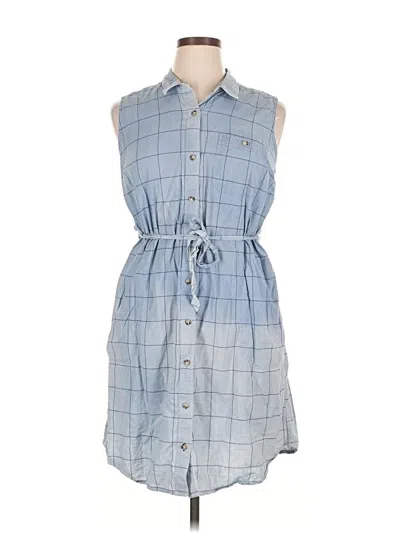 Pre-owned Toad And Co Casual Dress In Blue