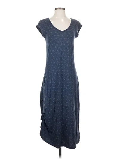 Pre-owned Toad And Co Casual Dress In Blue