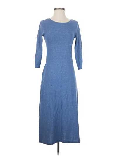 Pre-owned Toad And Co Casual Dress In Blue
