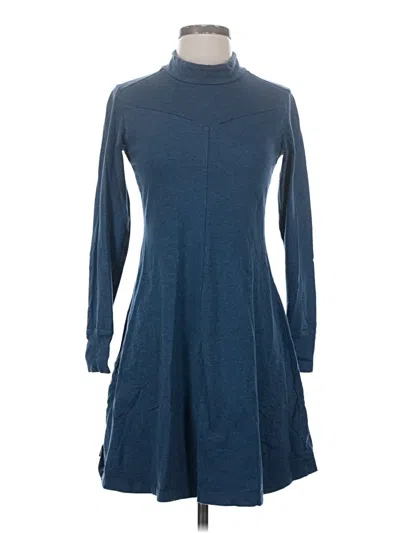 Pre-owned Toad And Co Casual Dress In Blue