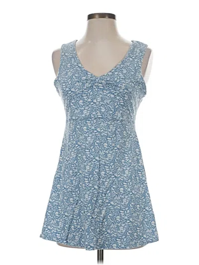 Pre-owned Toad And Co Casual Dress In Blue