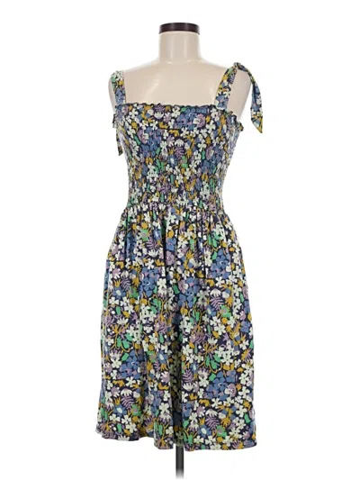 Pre-owned Toad And Co Casual Dress In Blue