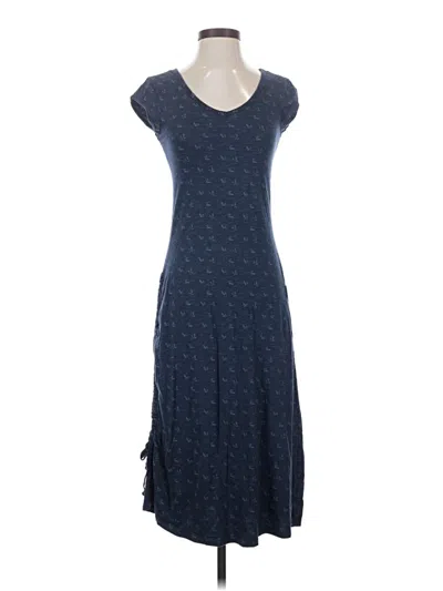 Pre-owned Toad And Co Casual Dress In Blue