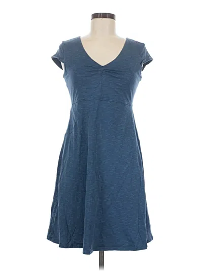 Pre-owned Toad And Co Casual Dress In Blue