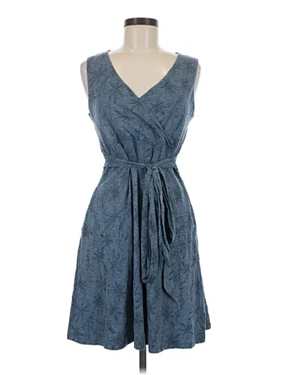 Pre-owned Toad And Co Casual Dress In Blue