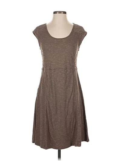 Pre-owned Toad And Co Casual Dress In Brown