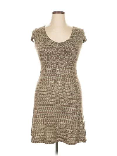 Pre-owned Toad And Co Casual Dress In Brown