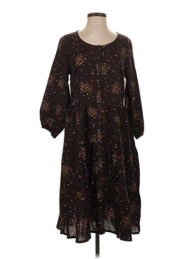 Pre-owned Toad And Co Casual Dress In Brown