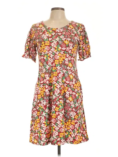 Pre-owned Toad And Co Casual Dress In Brown
