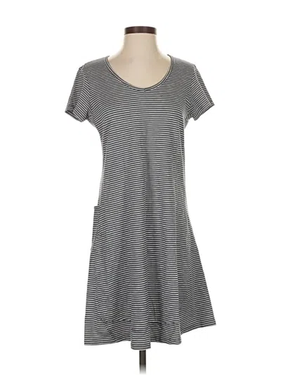 Pre-owned Toad And Co Casual Dress In Gray