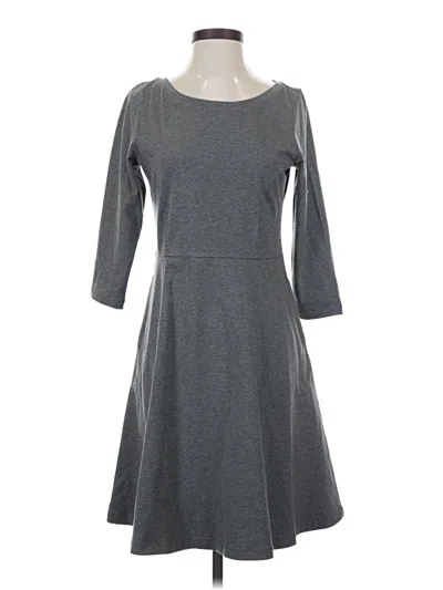 Pre-owned Toad And Co Casual Dress In Gray