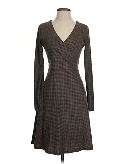 Pre-owned Toad And Co Casual Dress In Gray