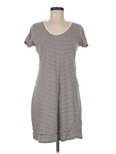 Pre-owned Toad And Co Casual Dress In Gray