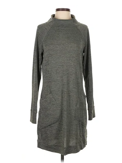 Pre-owned Toad And Co Casual Dress In Gray