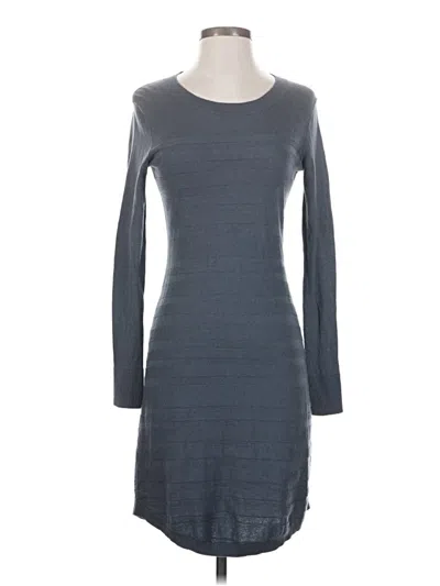 Pre-owned Toad And Co Casual Dress In Gray