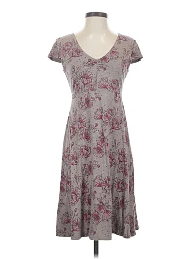 Pre-owned Toad And Co Casual Dress In Gray