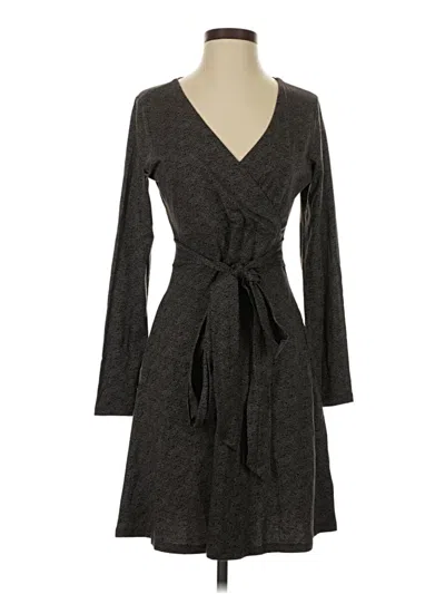 Pre-owned Toad And Co Casual Dress In Gray