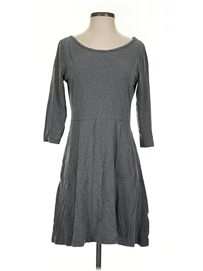 Pre-owned Toad And Co Casual Dress In Gray