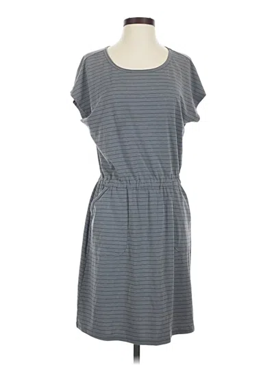Pre-owned Toad And Co Casual Dress In Gray