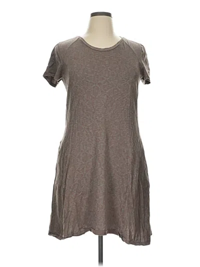 Pre-owned Toad And Co Casual Dress In Gray