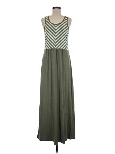 Pre-owned Toad And Co Casual Dress In Green