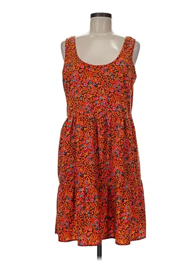 Pre-owned Toad And Co Casual Dress In Orange