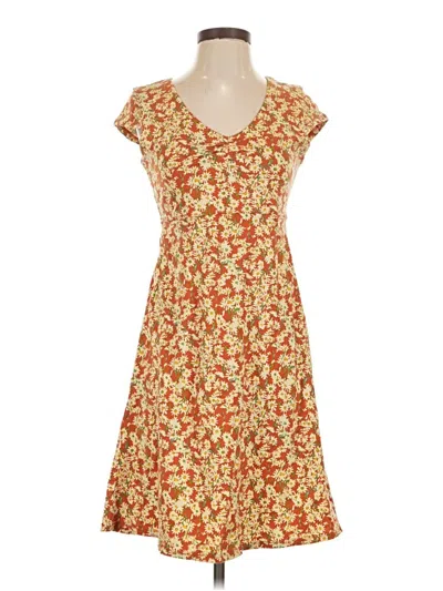 Pre-owned Toad And Co Casual Dress In Orange