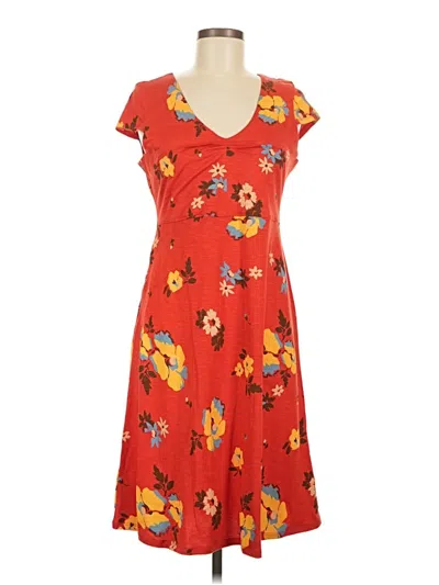 Pre-owned Toad And Co Casual Dress In Orange