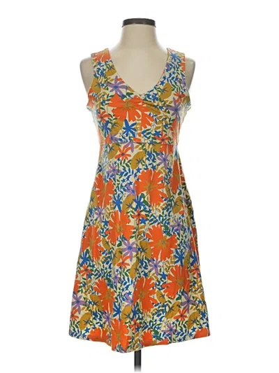 Pre-owned Toad And Co Casual Dress In Orange