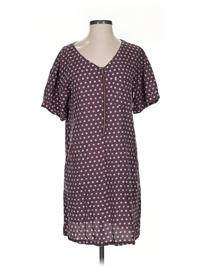 Pre-owned Toad And Co Casual Dress In Purple