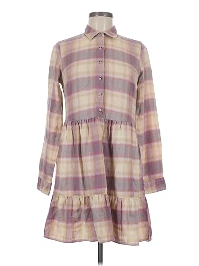 Pre-owned Toad And Co Casual Dress In Purple