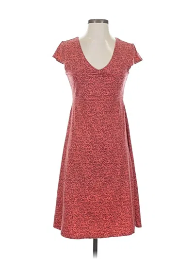 Pre-owned Toad And Co Casual Dress In Red