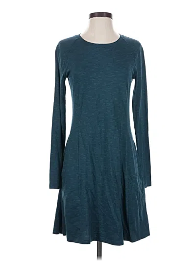 Pre-owned Toad And Co Casual Dress In Teal