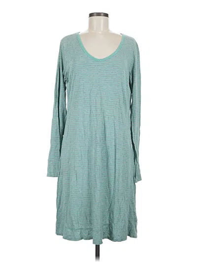Pre-owned Toad And Co Casual Dress In Teal
