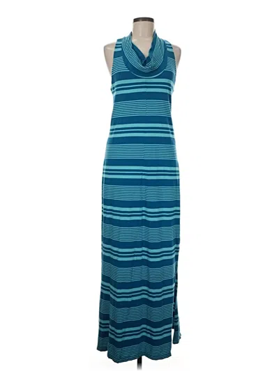 Pre-owned Toad And Co Casual Dress In Teal